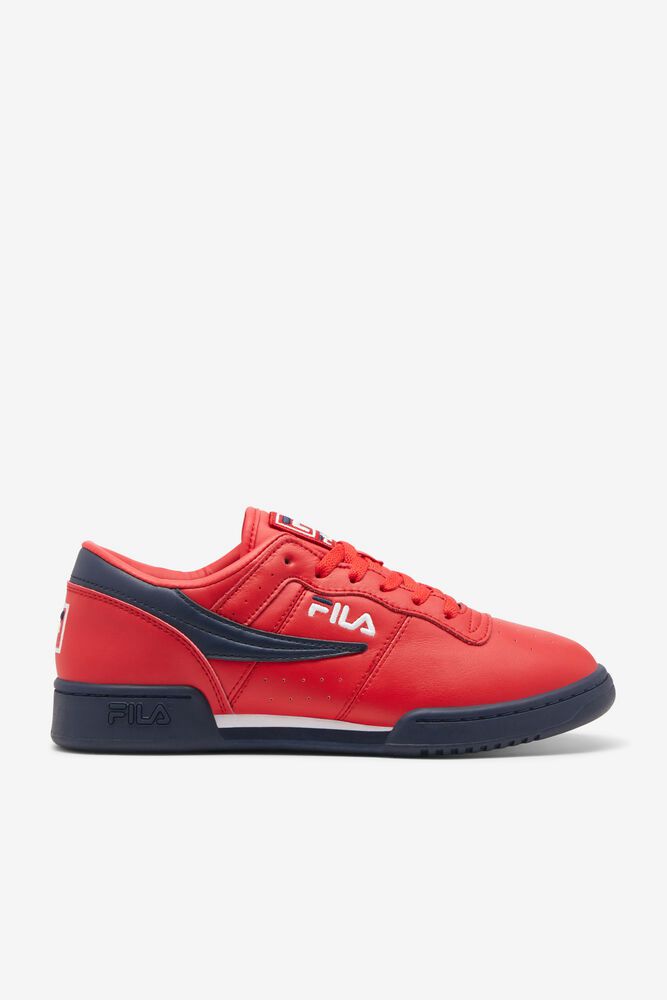 Fila Sneakers Mens Red - Original Fitness - Philippines 5823614-NQ